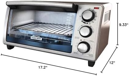 Stainless steel 4 slice toaster oven — photo 3