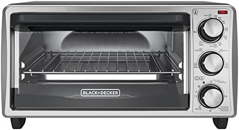 Compact black 4 slice pizza toaster oven — photo 4