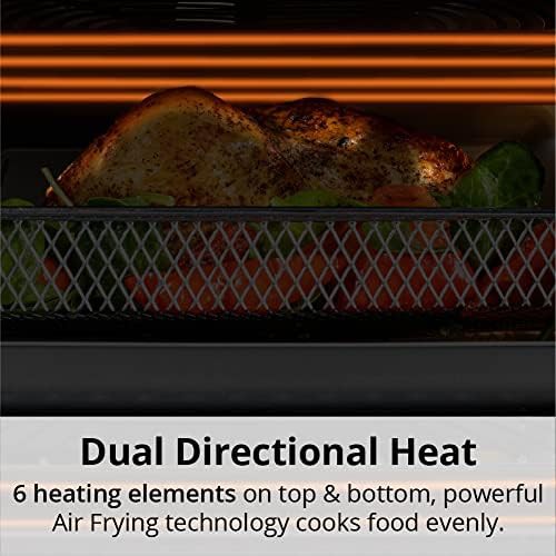 Brushed stainless steel 30 qt touchscreen toaster oven — photo 4