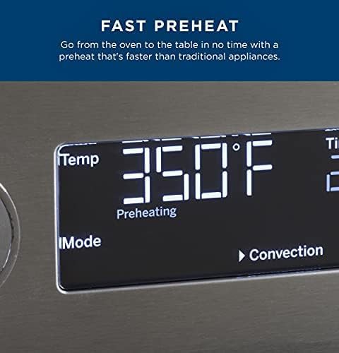 GE digital stainless steel air fryer toaster oven — photo 4