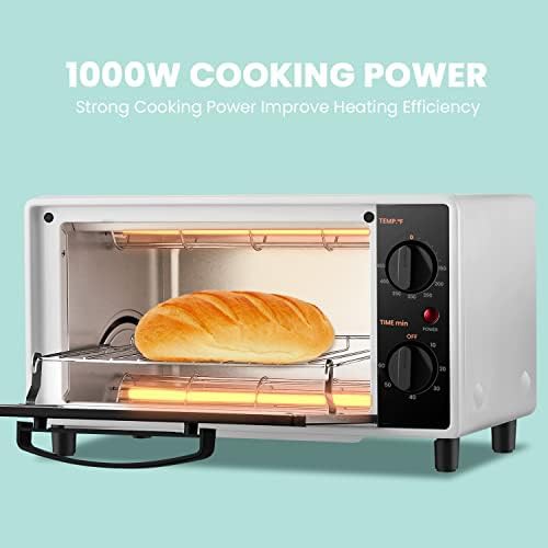 Comfee mini black white toaster oven — photo 4