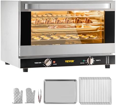 Commercial half size convection oven 47L