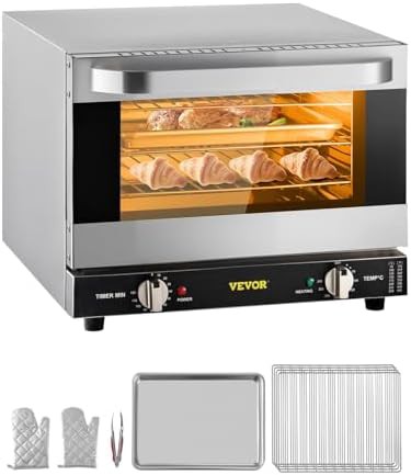 Commercial quarter size convection oven 21L