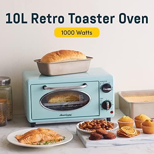 Elite Gourmet ETO147M retro mint oven — photo 4