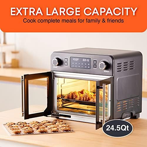 Elite Gourmet 24.5 qt French door air fryer oven — photo 3