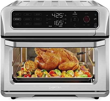 Stainless Steel 20QT Oven with Probe Thermometer