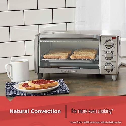 Natural convection stainless steel toaster oven — photo 4