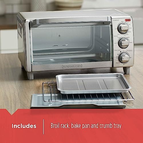 Natural convection stainless steel toaster oven — photo 5