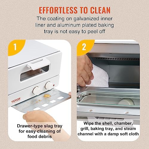Compact steam oven toaster combo 12L — photo 5