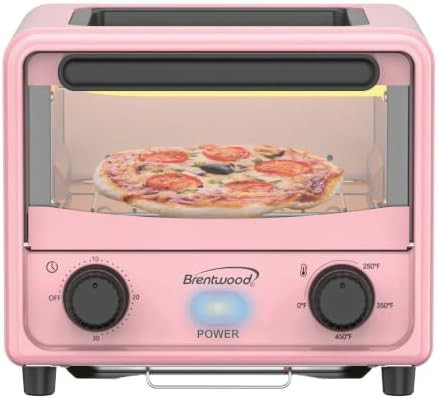 Brentwood pink mini toaster griddle