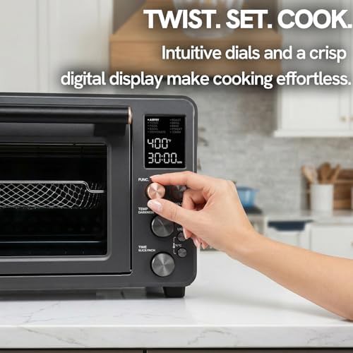 Ten-in-one enamel interior air fryer oven — photo 3
