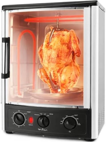 Vertical Countertop Oven with Kebab Rack