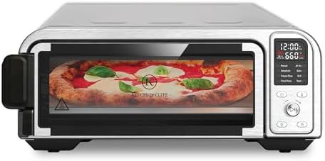 Digital Silver Air Fryer Toaster Oven Combo