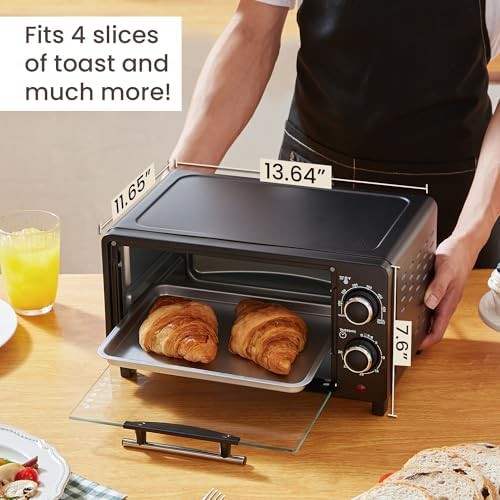Elite Gourmet ETO490 9L black toaster oven — photo 3