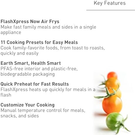Stainless steel family size air fryer combo — photo 3