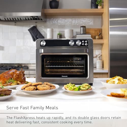 Stainless steel family size air fryer combo — photo 5