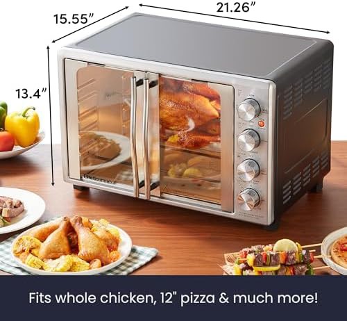 Elite Gourmet ETO4524 45L convection rotisserie oven — photo 4