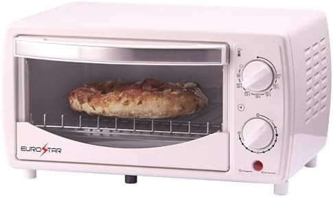 White Four Slice Toaster Oven Broiler