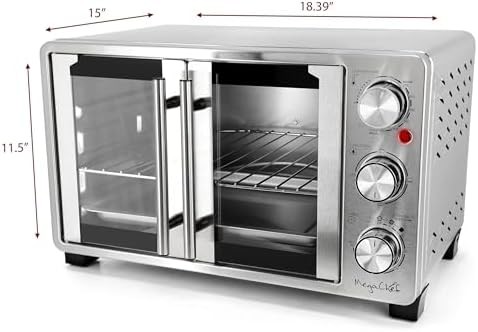 Stainless French Door 26.4QT Toaster Oven — photo 4