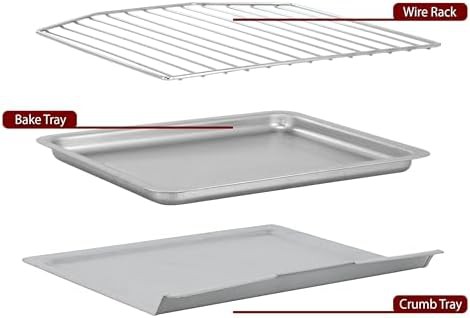 Stainless French Door 26.4QT Toaster Oven — photo 5