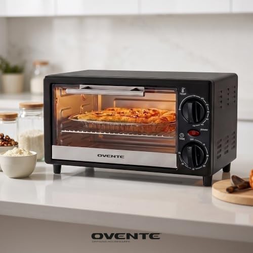 Black compact oven for dorm rooms — photo 4