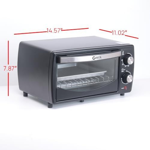 Compact Black 9.6L Toaster Oven — photo 4