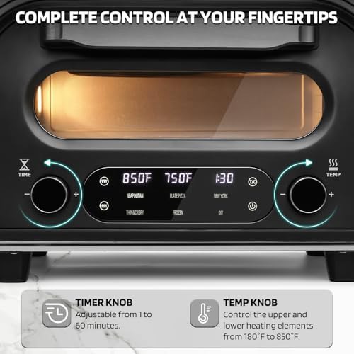 High Heat Electric Countertop Pizza Maker — photo 4
