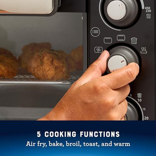 Oster compact air fryer pizza oven — photo 3