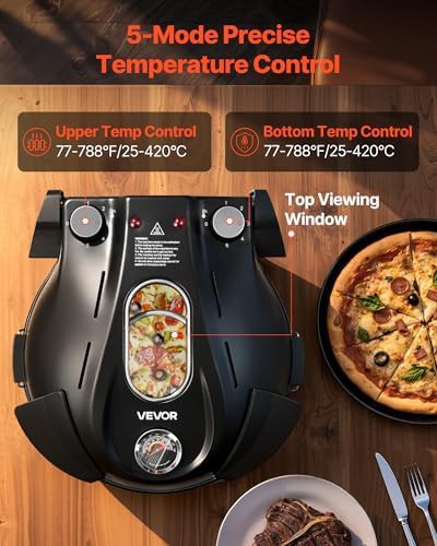Black indoor electric pizza maker 12 in — photo 4