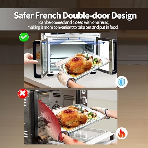 French door air fryer oven combo 26qt — photo 4