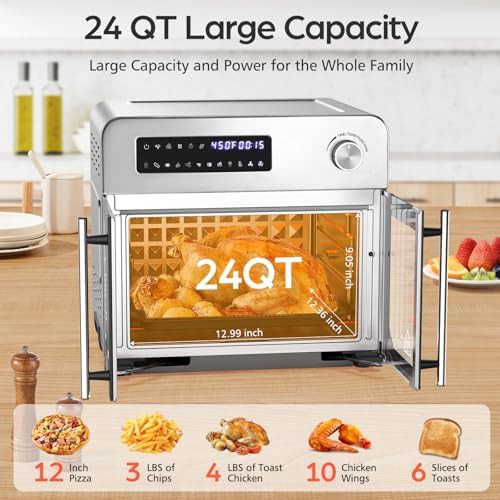 French door stainless steel convection oven — photo 5