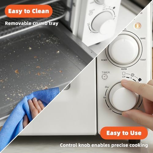 Novaspark retro air fryer white 19qt oven — photo 5
