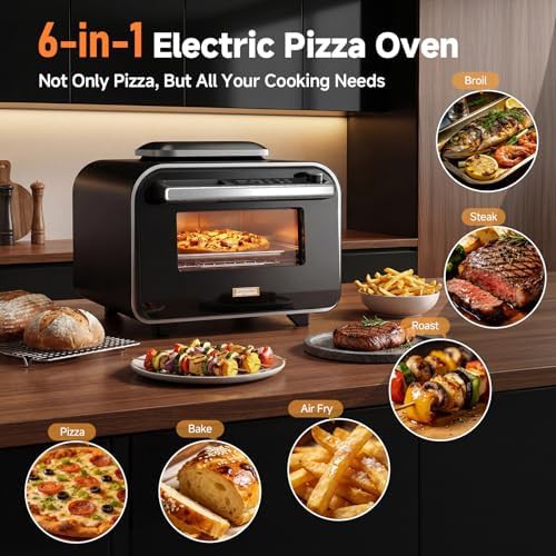Waterproof Convection Pizza Oven with Stone and Peel — photo 3