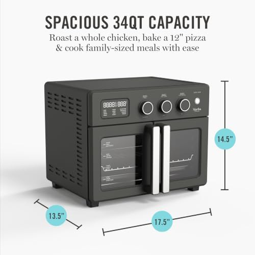 Caviar French Door Air Fryer Toaster Oven — photo 3