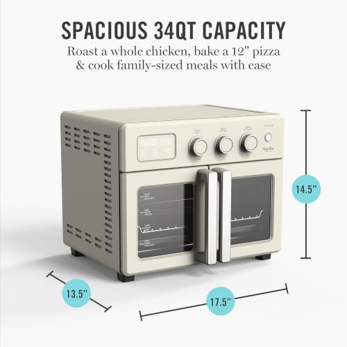 Linen French Door Air Fryer Toaster Oven — photo 3
