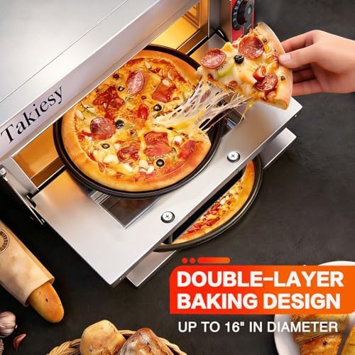 Stainless steel double decker commercial oven — photo 3