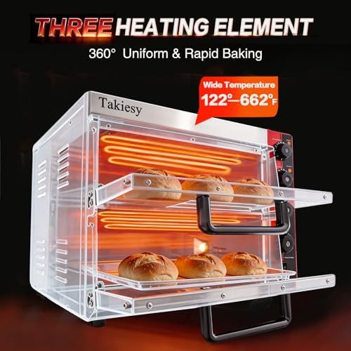 Stainless steel double decker commercial oven — photo 5