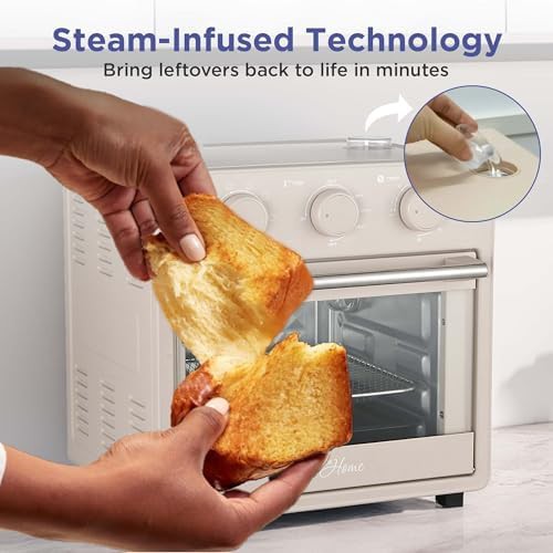 Cream Air Fryer Oven with Steam Infusion — photo 5
