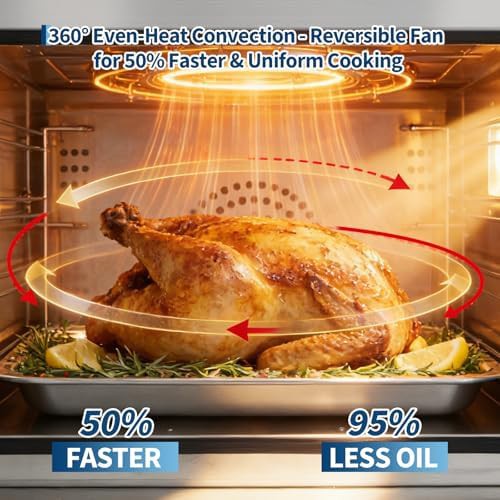Commercial 4-tier convection oven 60 qt — photo 4
