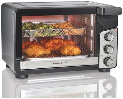 Easy View Air Fryer Oven in Black