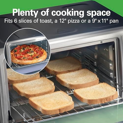 Stainless Steel Front Air Fryer Toaster Oven — photo 4