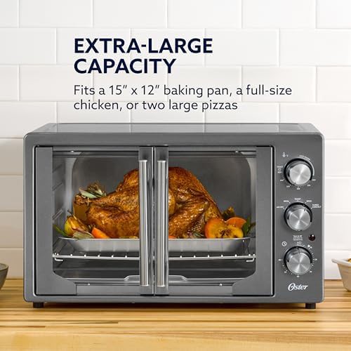 Oster extra large stainless french door oven — photo 3