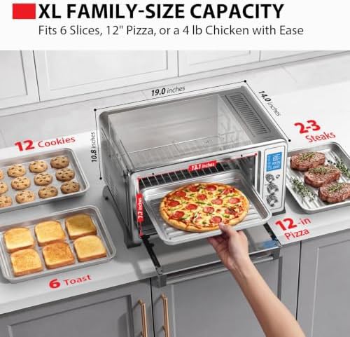 Six slice countertop convection oven — photo 3