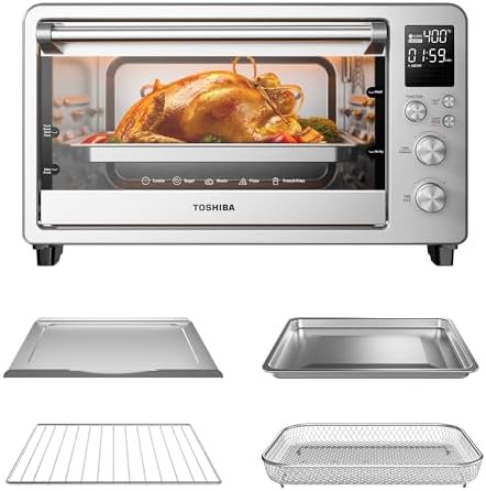 Extra large stainless steel air fryer oven