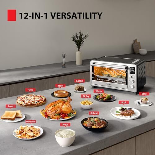 Extra large stainless steel air fryer oven — photo 4