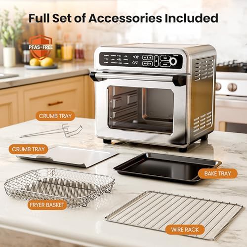 Stainless Steel 18QT Air Fryer Oven — photo 4