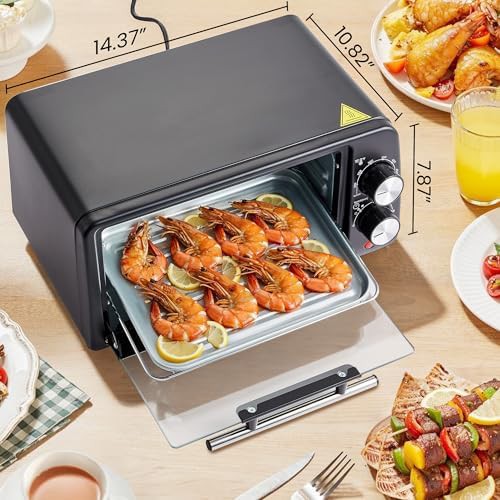 Elite Gourmet ETO449X quartz black oven — photo 3