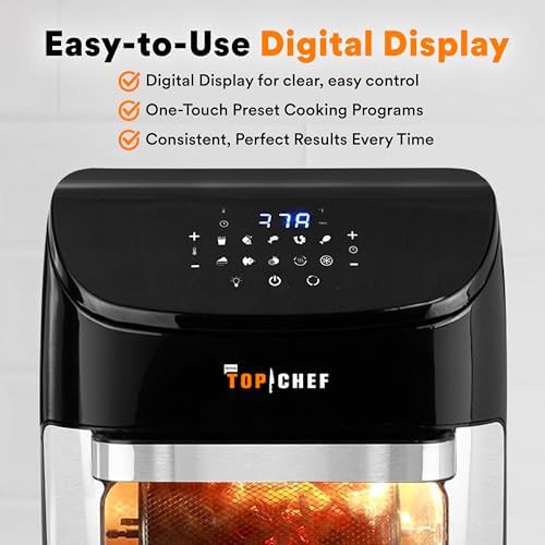 Digital Air Fryer Oven with Rotisserie Function — photo 4