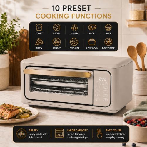 Porcini Taupe Infrared Air Fryer Combo — photo 3