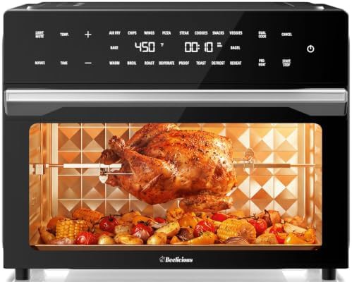 Black Extra Large 32QT Air Fryer Oven
